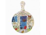 Melamaster 'Hanging Out' Chopping Board